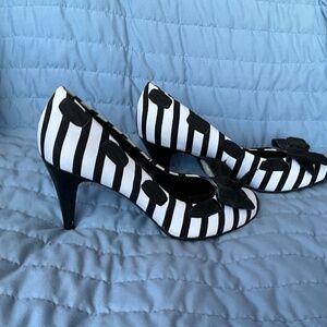 Gianni Bini- Pump-Black and White-NEW-7